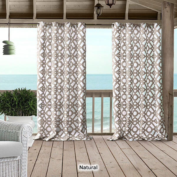 Elrene Marin Indoor/Outdoor Grommet Curtain Panel