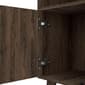 FM FURNITURE Edessa Dark Walnut Bar Cabinet - image 5