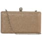 D''Margeaux Shimmer Evening Clutch With Chain - image 1