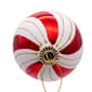 Kurt Adler 6pc. Gold, Red, & White Glass Ball Ornaments Set - image 3