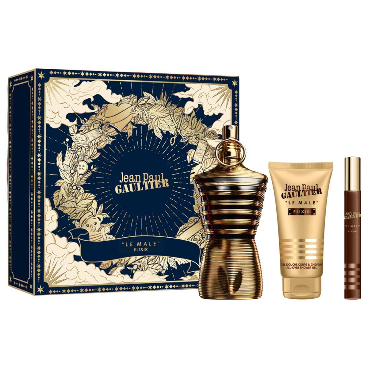 Jean Paul Gaultier Le Male Elixir Parfum 3pc. Holiday Gift Set