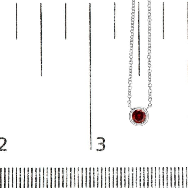 Haus of Brilliance 1/2ctw. Red Lab Grown Diamond Pendant