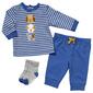 Baby Boy &#40;3-12M&#41; Little Me 3pc. Puppy Playtime Joggers Set - image 1