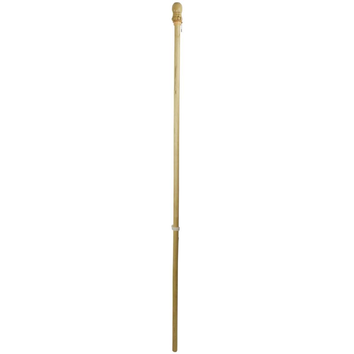 Northlight Seasonal 5ft. Wooden Flagpole
