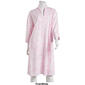 Womens Miss Elaine Long Sleeve Paisley French Terry Zip Robe - image 3