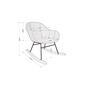 South Shore Balka Rattan Rocking Chair - image 8