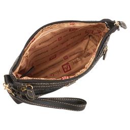 Stone Mountain Paisley Embossed East/West 4 Bagger Crossbody