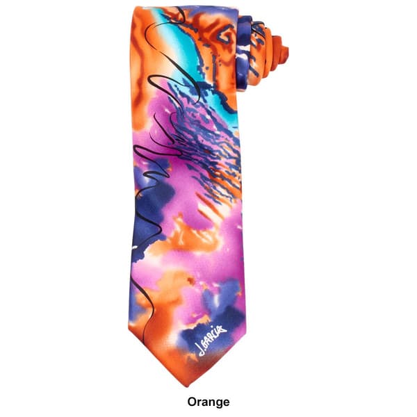 Mens Jerry Garcia Poet Absorbs War Tie