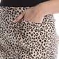 Plus Size Rafaella® Leopard Hearts Welt Pocket Skort - image 3