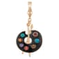 Wearable Art Black Paint Palette with Brush Enhancer Pendant - image 1