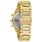 Mens Caravelle Gold Tone Gold Dial Chrono Watch - 44A123 - image 2