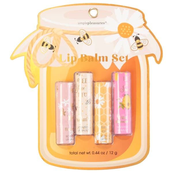 Simple Pleasures&#40;R&#41; 4pc. Lip Balm Set - image 