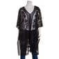 Womens David & Young Paisley Medallion Lace Kimono - image 2