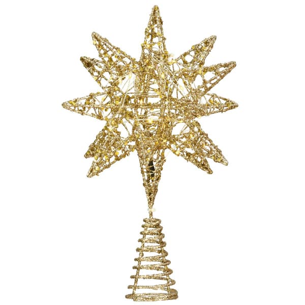 National Tree 14.5in. Dual Color&#40;R&#41; Falling Star Tree Topper