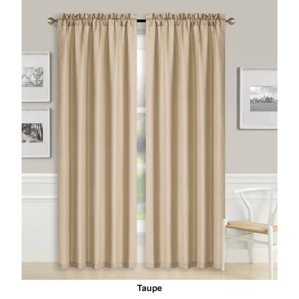 Jacquard Rod Pocket Curtain Panel