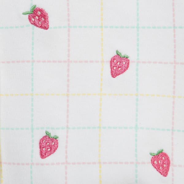 Baby Girl (3-12M) Little Me Strawberry Print Romer W/ Headband