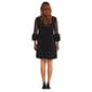 Plus Size Nina Leonard 3/4 Sheer Ruffle Sleeve Dress - image 2