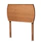 Baxton Studio Laurien Ash Walnut Wood Twin Size Headboard - image 1