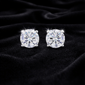 Saffron 1/2ctw. Moissanite Stud Earring - image 5