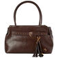 Adrienne Vittadini Belted Shoulder Bag Satchel - image 1