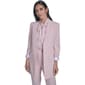 Womens Calvin Klein Roll Cuff Sleeve Open Front Long Blazer - image 1