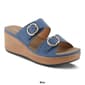 Womens Patrizia Shaniho Slide Wedge Sandals with Buckles - image 8