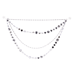 Melrose Jewel Bead & Chain Link Garland - Set of 2