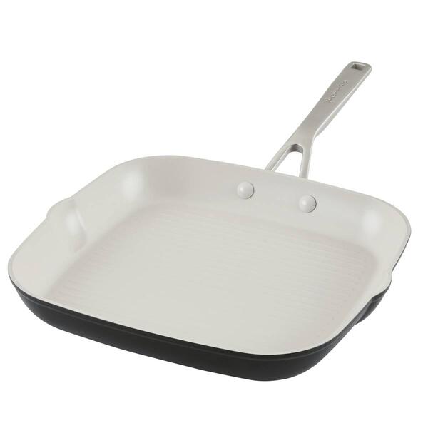 KitchenAid&#40;R&#41; 11.25in. Hard Anodized Ceramic Nonstick Grill Pan - image 