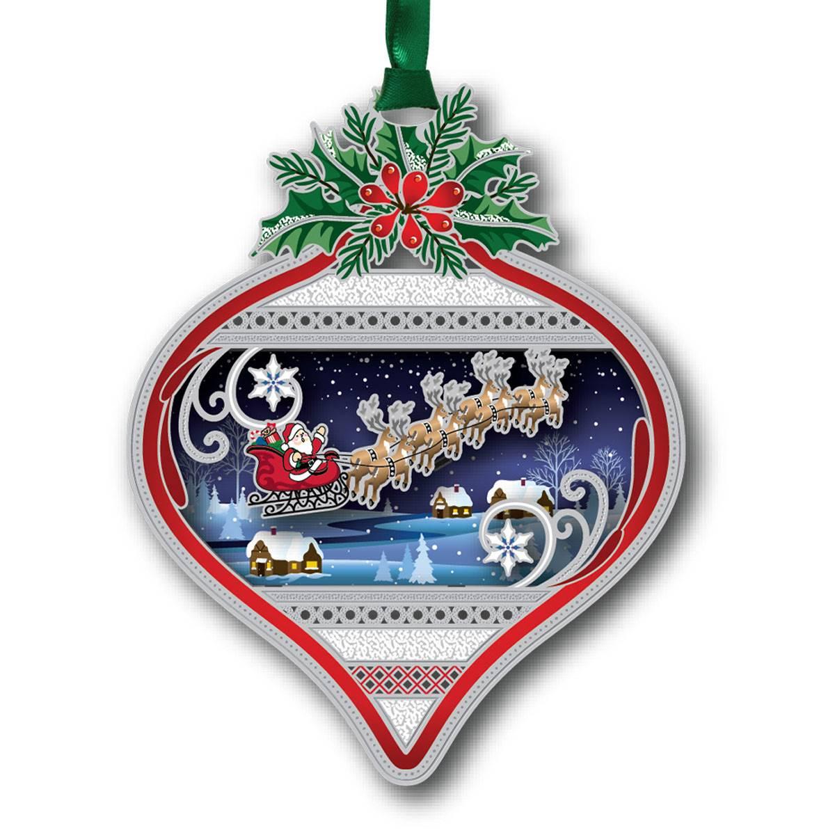 Beacon Design Christmas Ketchikan Bulb Scene Ornament