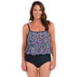 Womens Maxine Colorburst Maillot One Piece Swimsuit - image 1
