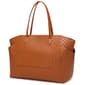 ELLE Compass Vegan Leather Monogram Weekender Tote Bag - image 9