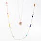 Ashley Daisy & Dragonfly Charm Long Layered Necklace - image 1