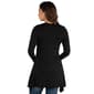 Plus Size 24/7Comfort Apparel Split Hemline Maternity Tunic Top - image 2