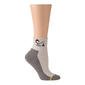 Womens Dr. Motion Snoopy Campfire Compression Quarter Socks - image 1