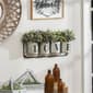 Evergreen Galvanized Metal Love Wall Pocket D&#233;cor - image 2