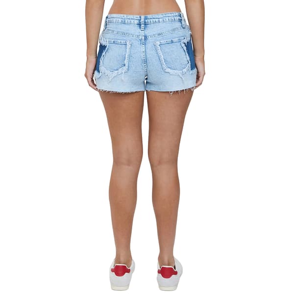 Juniors YMI Low Rise Shorts with Star Applique