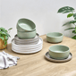 Sango Rollo Alta 12pc. Stoneware Dinnerware Set - image 2