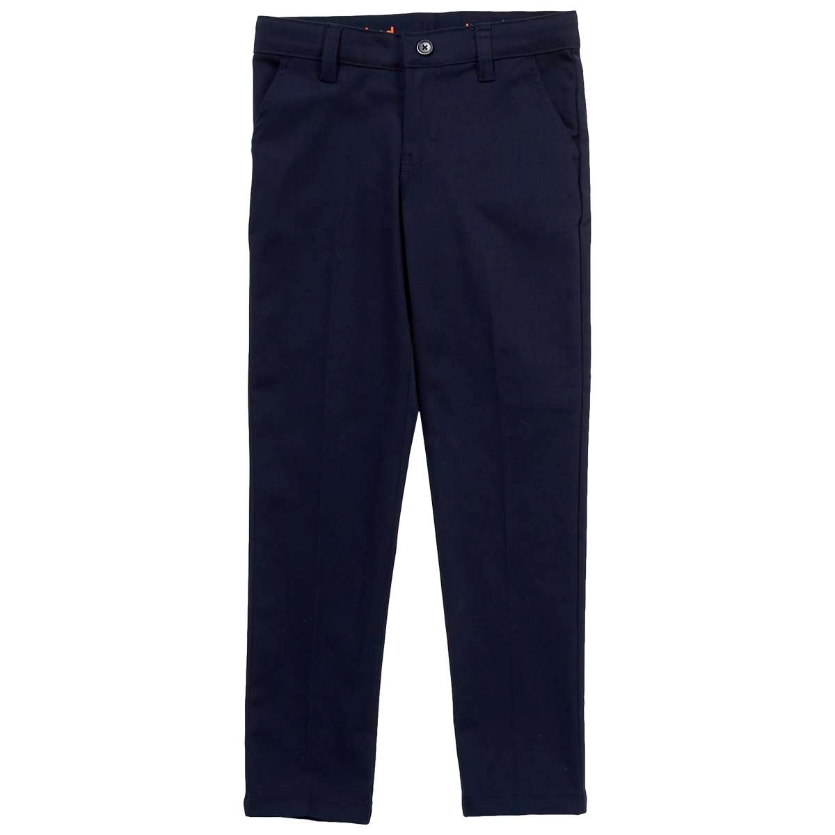 Boys (8-20) Comfort Waist Band Slim Fit Uniform Pants