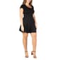 Plus Size 24/7 Comfort Apparel Short Sleeve A-Line Dress - image 2