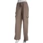 Juniors Derek Heart Solid Yum Multi Cargo Palazzo Pants - image 1