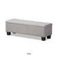 Baxton Studio Hannah Storage Ottoman Bench - image 12