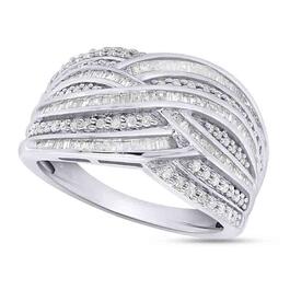 Endless Affection&#8482; 3/4ctw. Round & Baguette Diamond Ring