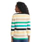Womens Jones New York Long Sleeve Rib Knit Stripe Sweater - image 2