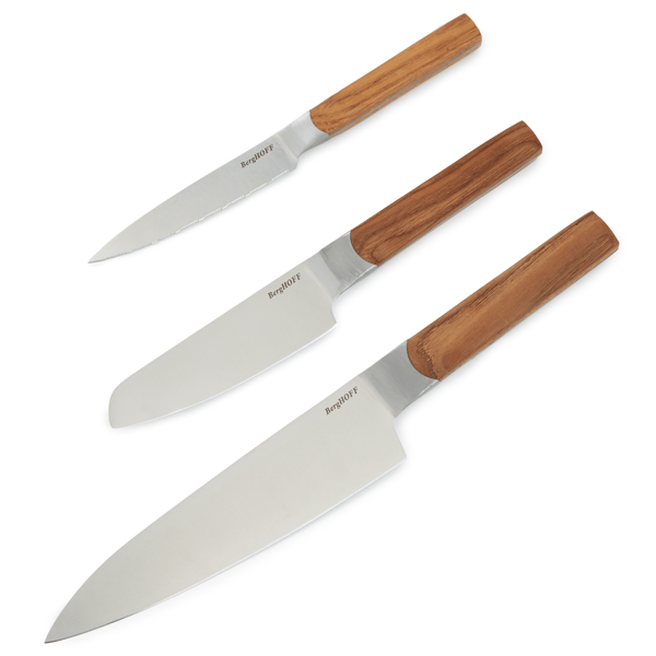 BergHOFF DiNA Ion 3pc. Stainless Steel Knife Set