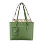 Nanette Lepore Jaelyn Solid Tote w/Baguette &amp; Air Tag Card Case - image 1