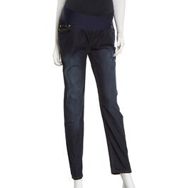 Womens Times Two Denim Under Belly Maternity Jeans