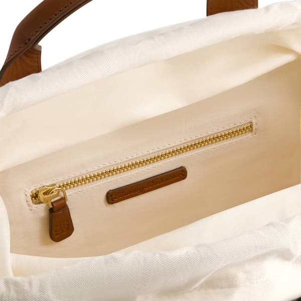 Tommy Bahama Leather Trim Medium Floral Tote