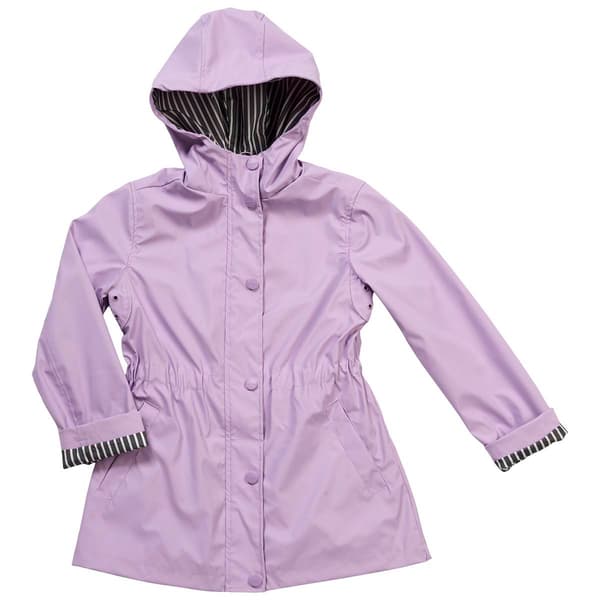 Girls &#40;7-16&#41; Urban Republic Matte Vinyl Polyurethane Rain Jacket - image 