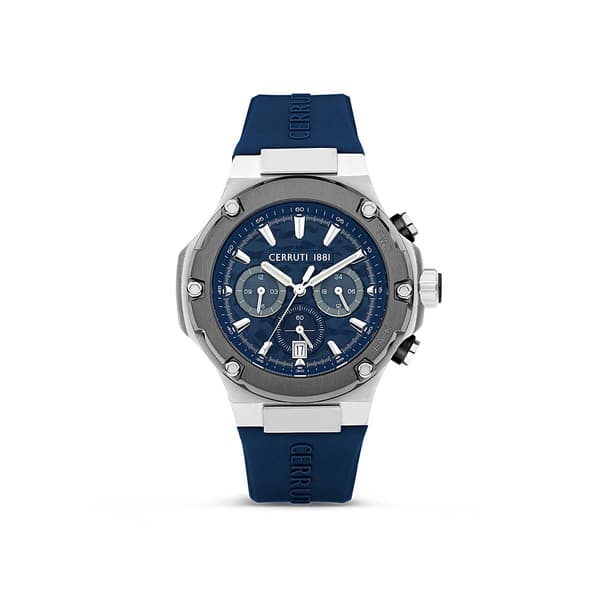 Mens Cerruti 1881 Lucardo Blue Dial/Band Watch - CIWGQ2224303