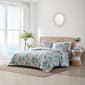 Tommy Bahama Island Orchid Cotton Reversible Quilt Set - image 1